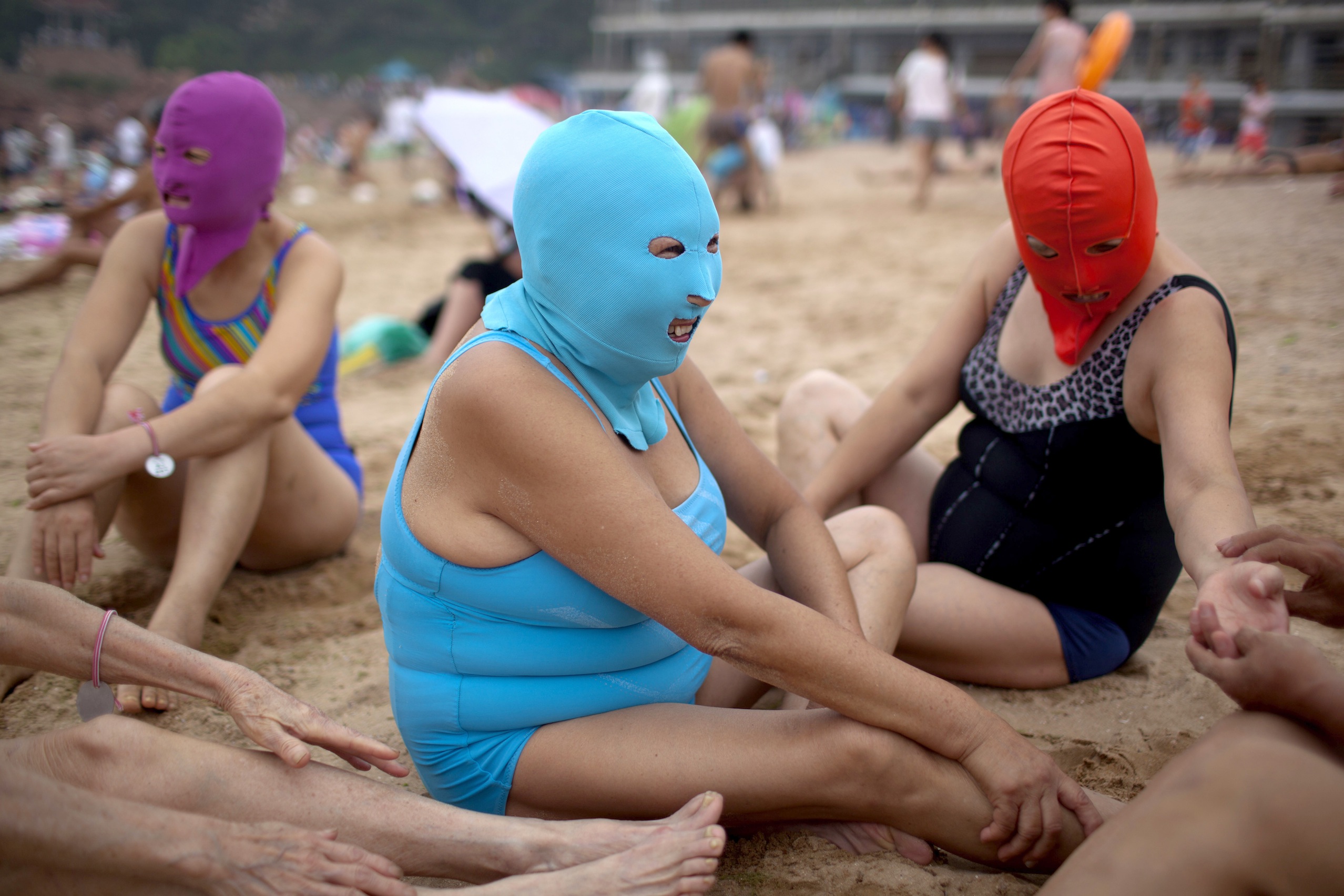 Chinese swimsuit bondage vibration image