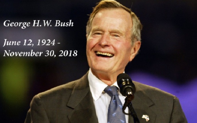 George H.W. Bush has died