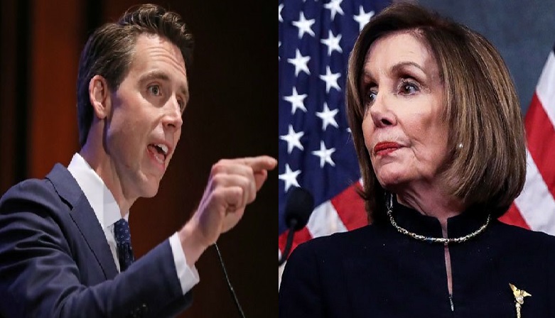 Josh Hawley alleged Nancy Pelosi of delaying Trump’s Impeachment Trial in the Senate