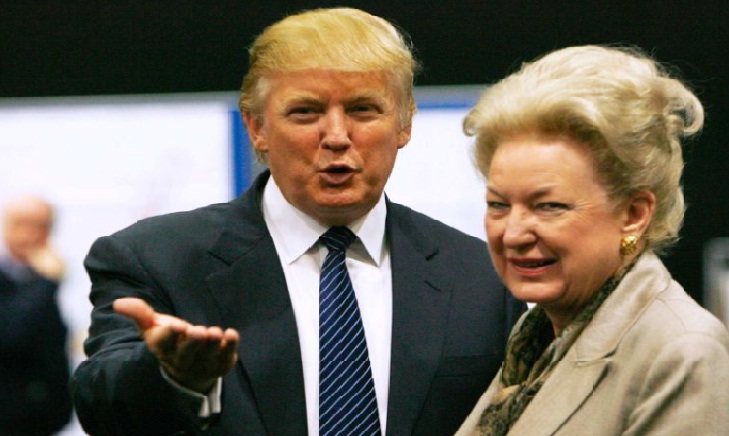 President Trump’s sister Maryanne Trump Barry alleged him over recorded tape